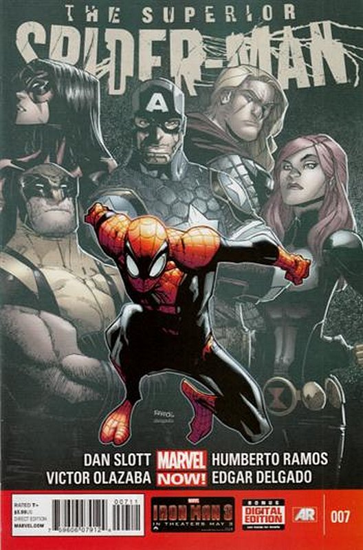 Cover of Superior Spider-Man (Vol 1) #7. One of 250,000 Vintage American Comics on sale from Krypton!