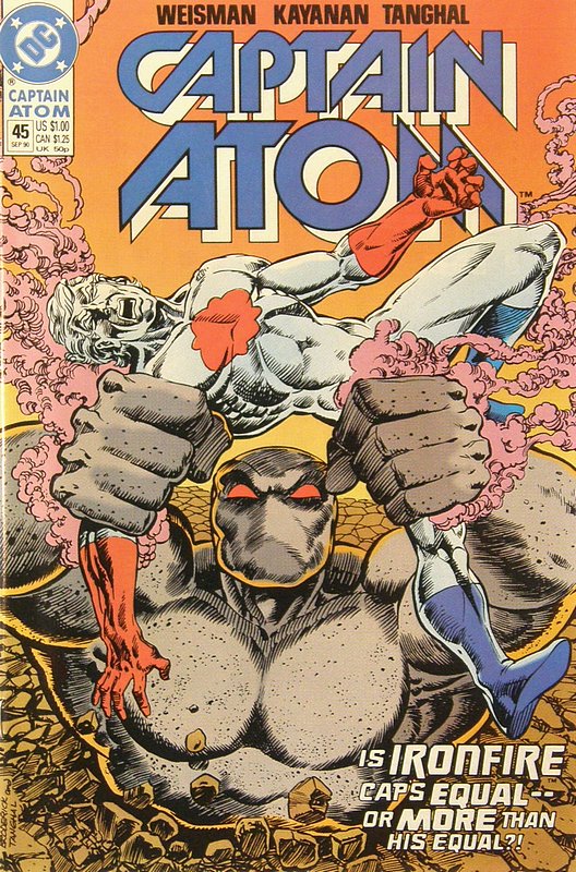 Cover of Captain Atom (DC) (Vol 1) #45. One of 250,000 Vintage American Comics on sale from Krypton!