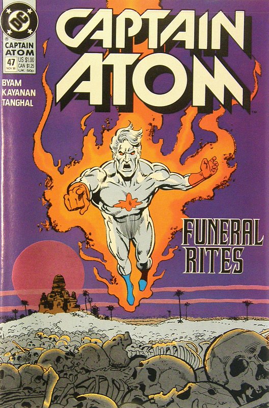 Cover of Captain Atom (DC) (Vol 1) #47. One of 250,000 Vintage American Comics on sale from Krypton!