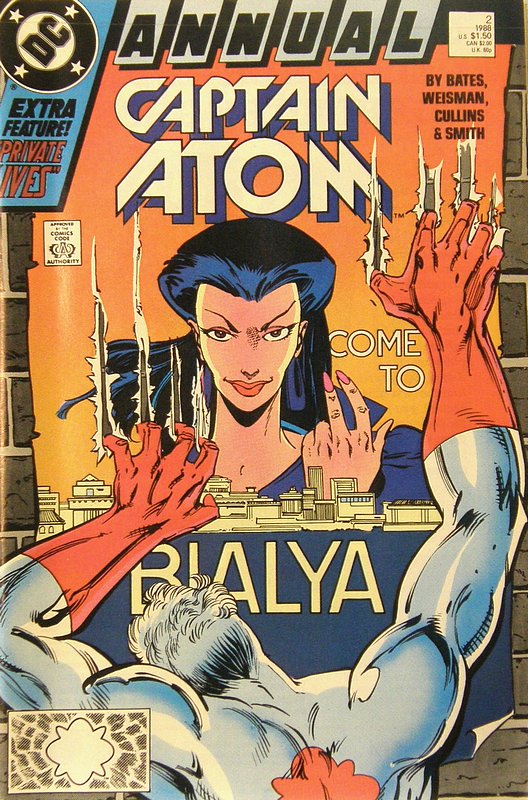 Cover of Captain Atom Annual #2. One of 250,000 Vintage American Comics on sale from Krypton!