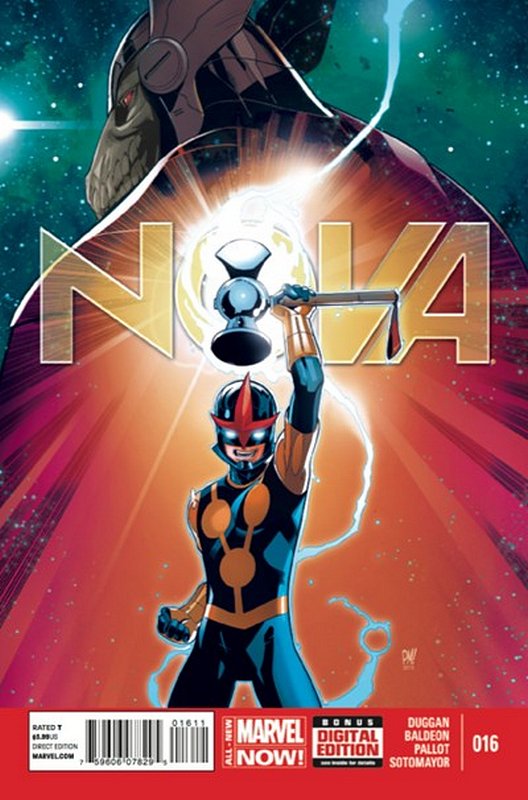 Cover of Nova (Vol 5) #16. One of 250,000 Vintage American Comics on sale from Krypton!