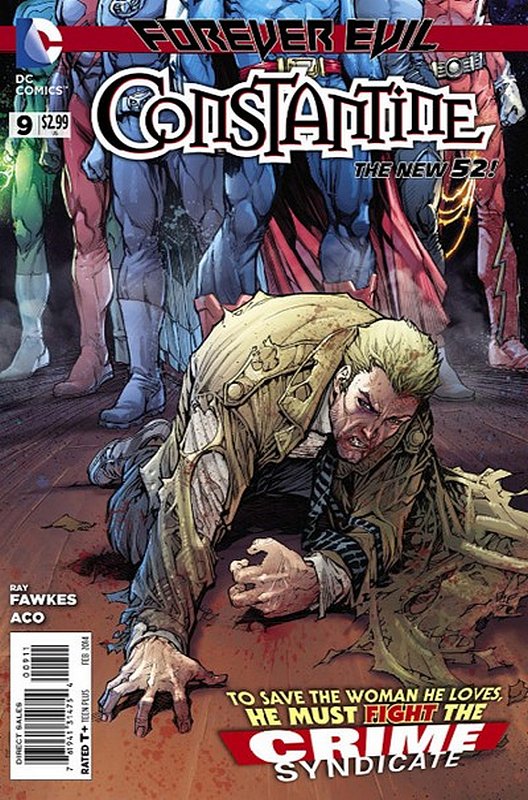 Cover of Constantine (Vol 1) #9. One of 250,000 Vintage American Comics on sale from Krypton!