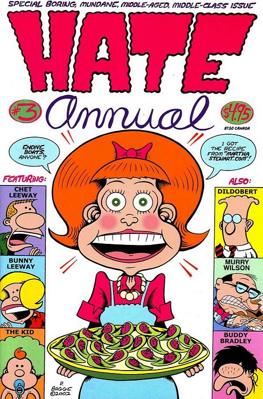Cover of Hate Annual #3. One of 250,000 Vintage American Comics on sale from Krypton!
