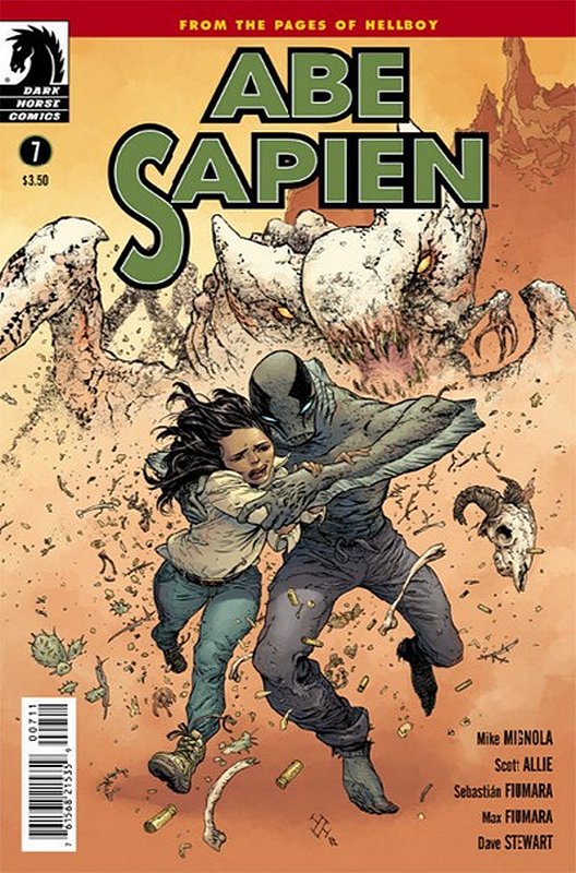 Cover of Abe Sapien: Dark & Terrible (2013 Ltd) #7. One of 250,000 Vintage American Comics on sale from Krypton!