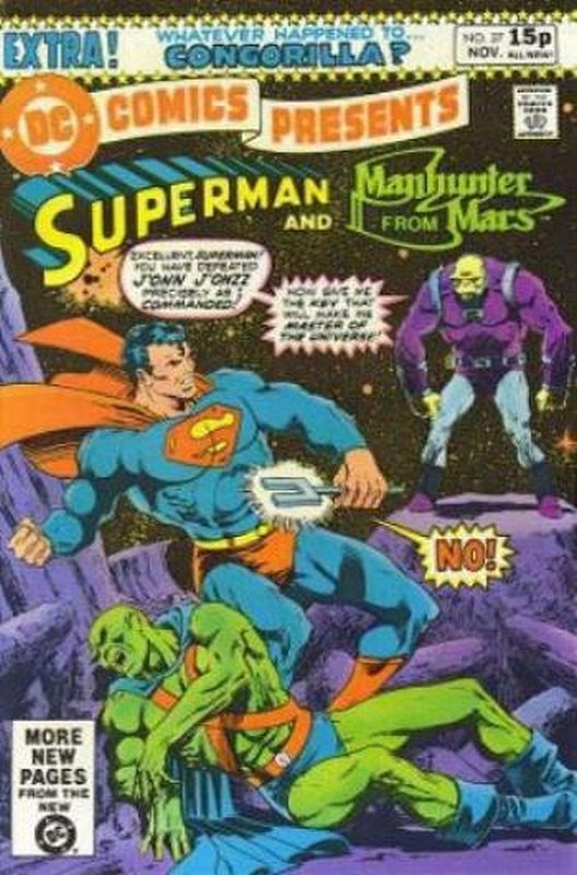 1st Mongul<br> Cover of DC Comics Presents (Vol 1) #27. One of 250,000 Vintage American Comics on sale from Krypton!