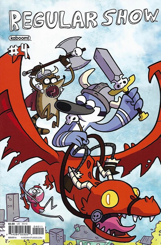 Cover of Regular Show (Vol 1) #4. One of 250,000 Vintage American Comics on sale from Krypton!