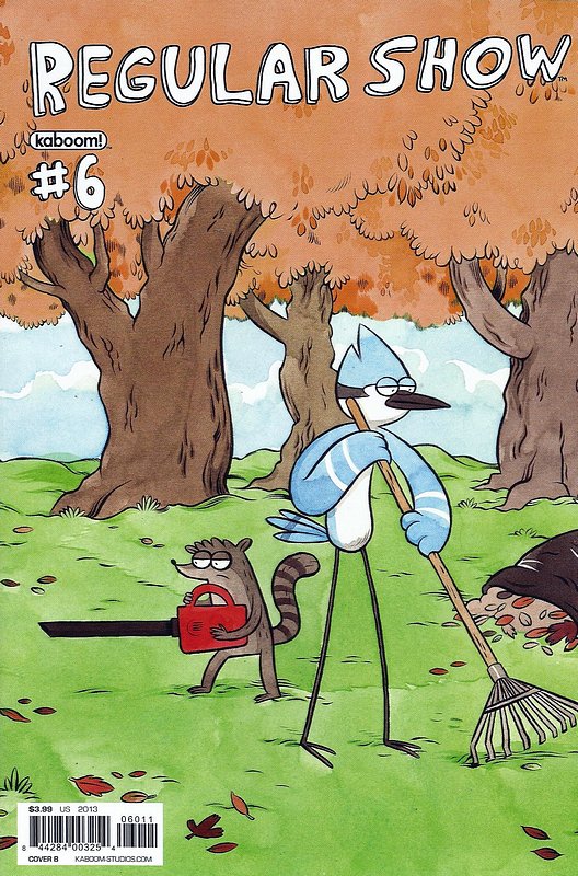 Cover of Regular Show (Vol 1) #6. One of 250,000 Vintage American Comics on sale from Krypton!