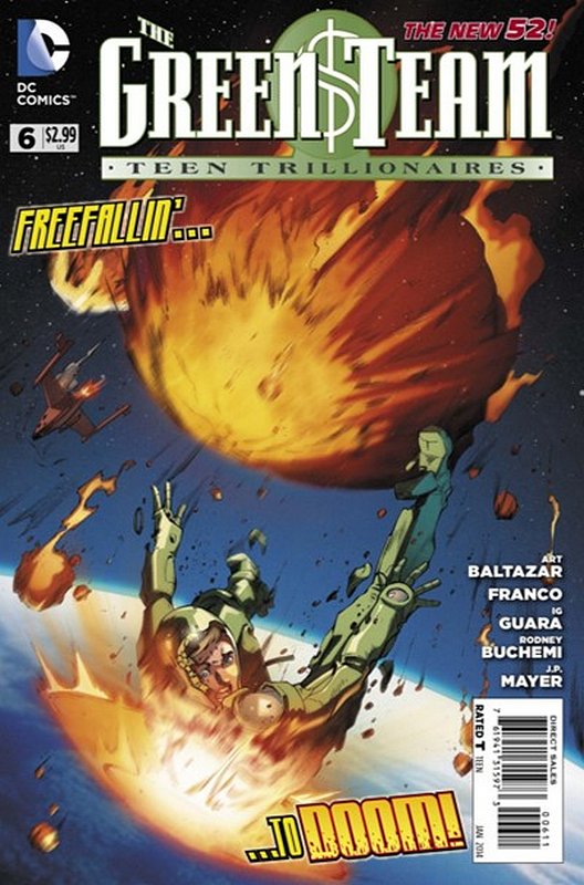 Cover of Green Team (Vol 1) #6. One of 250,000 Vintage American Comics on sale from Krypton!