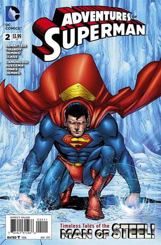 Cover of Adventures of Superman (Vol 2) #2. One of 250,000 Vintage American Comics on sale from Krypton!