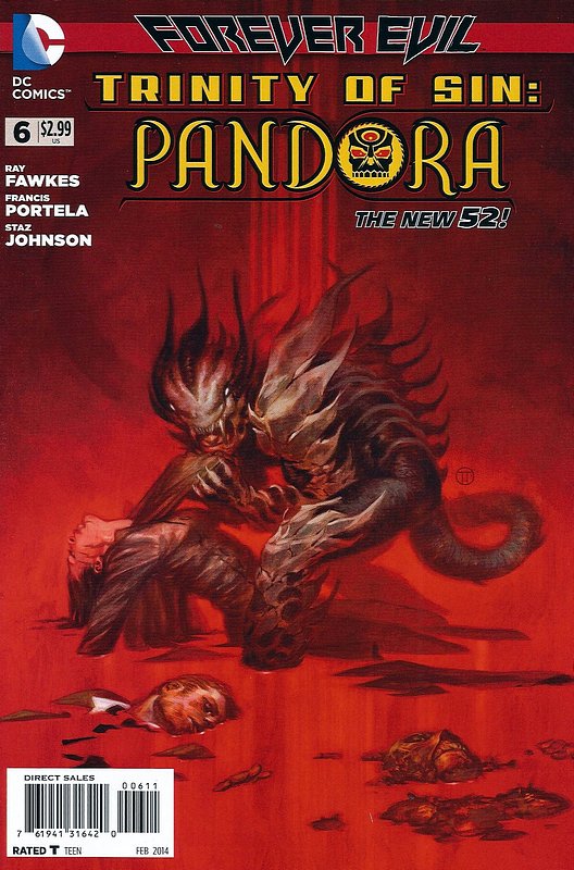 Cover of Trinity of Sin: Pandora (Vol 1) #6. One of 250,000 Vintage American Comics on sale from Krypton!