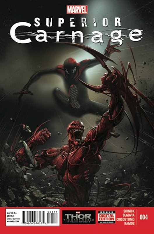 Cover of Superior Carnage (2013 Ltd) #4. One of 250,000 Vintage American Comics on sale from Krypton!