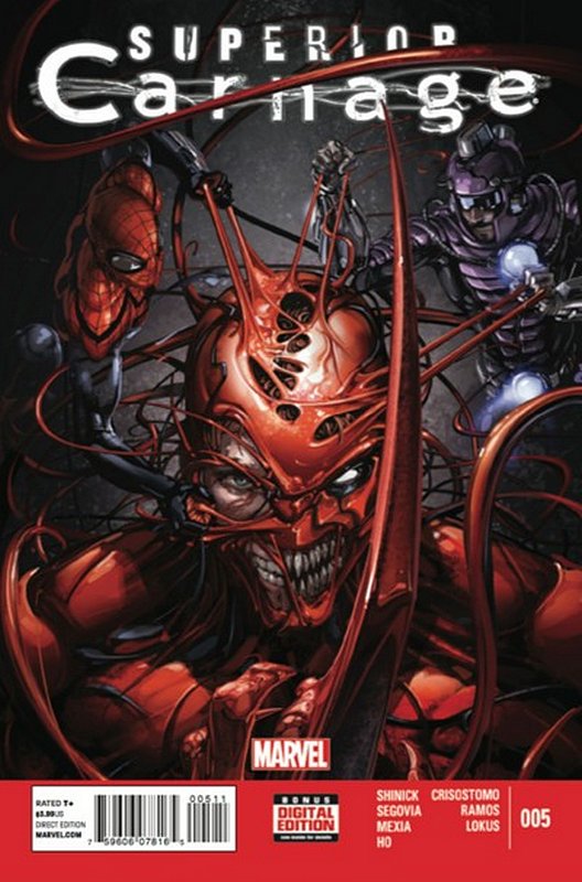 Cover of Superior Carnage (2013 Ltd) #5. One of 250,000 Vintage American Comics on sale from Krypton!