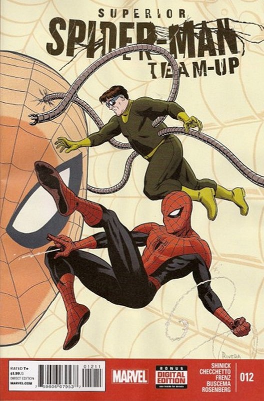 Cover of Superior Spider-Man: Team up (Vol 1) #12. One of 250,000 Vintage American Comics on sale from Krypton!