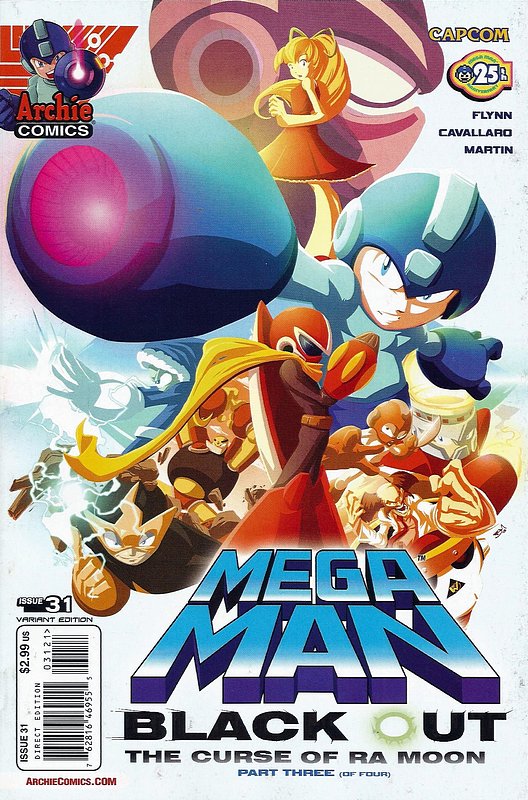 Cover of Mega Man (Archie Vol 1) #31. One of 250,000 Vintage American Comics on sale from Krypton!