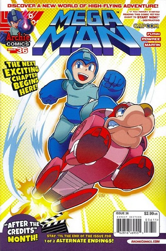 Cover of Mega Man (Archie Vol 1) #36. One of 250,000 Vintage American Comics on sale from Krypton!