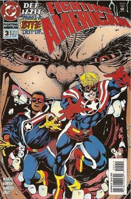 Cover of Fighting American (1994 Ltd) #3. One of 250,000 Vintage American Comics on sale from Krypton!