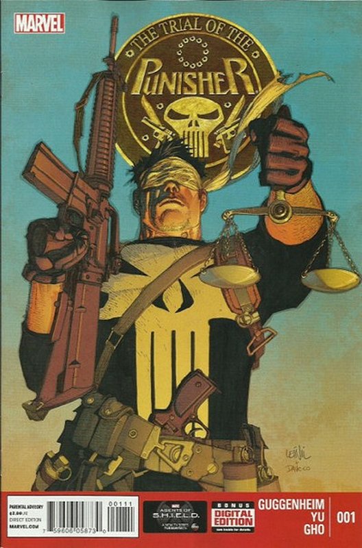 Cover of Punisher: Trial of The Punisher (2013 Ltd) #1. One of 250,000 Vintage American Comics on sale from Krypton!
