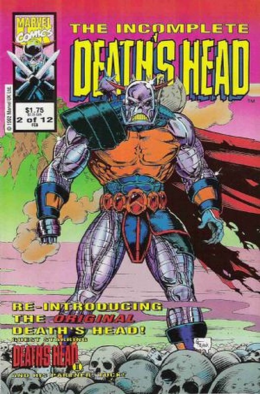 Cover of Deaths Head - The Incomplete (1993-94 Ltd) #2. One of 250,000 Vintage American Comics on sale from Krypton!