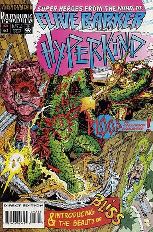 Cover of Hyperkind (Vol 1) Clive Barker #2. One of 250,000 Vintage American Comics on sale from Krypton!