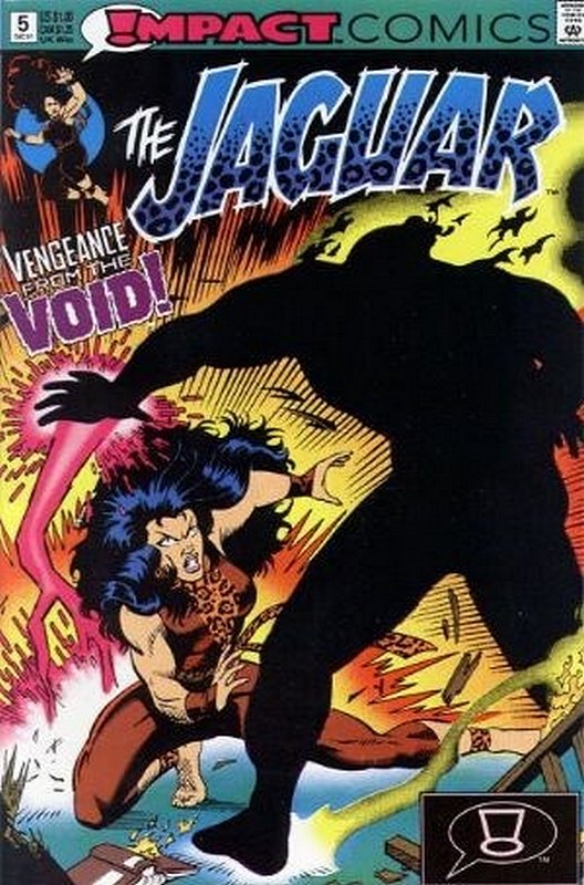 Cover of Jaguar (Impact) (Vol 1) #5. One of 250,000 Vintage American Comics on sale from Krypton!