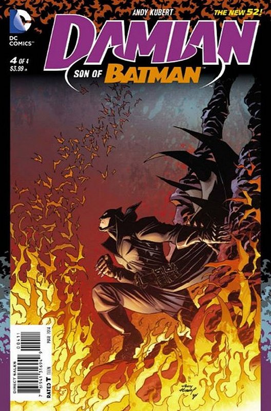 Cover of Damian: Son of Batman (2013 Ltd) #4. One of 250,000 Vintage American Comics on sale from Krypton!