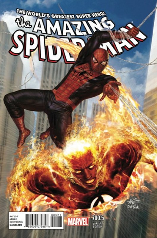 Cover of Amazing Spider-Man (700 Point 1-5) (2013 Ltd) #5. One of 250,000 Vintage American Comics on sale from Krypton!
