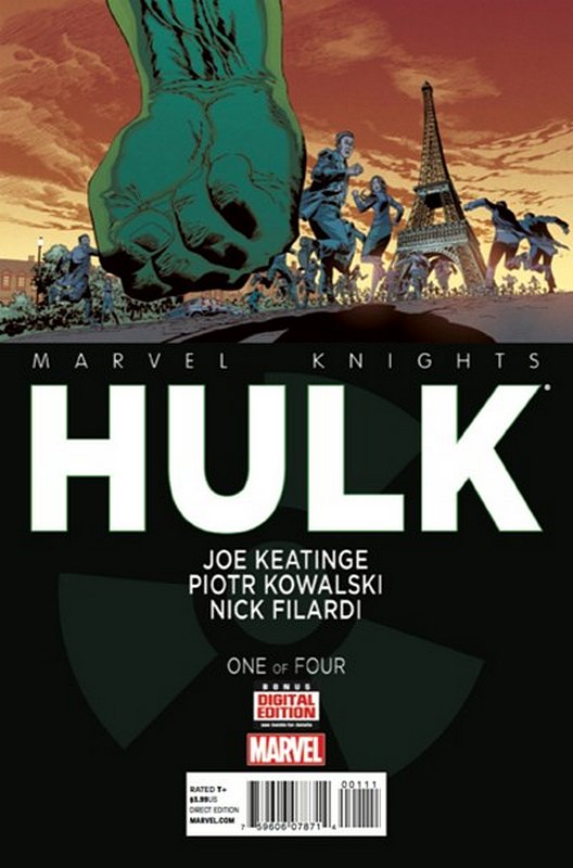 Cover of Marvel Knights: Hulk (2013 Ltd) #1. One of 250,000 Vintage American Comics on sale from Krypton!