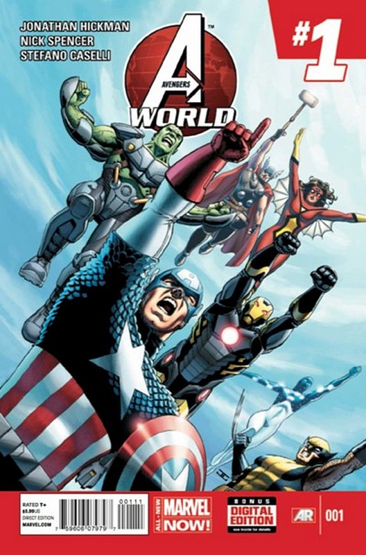 Cover of Avengers World (Vol 1) #1. One of 250,000 Vintage American Comics on sale from Krypton!