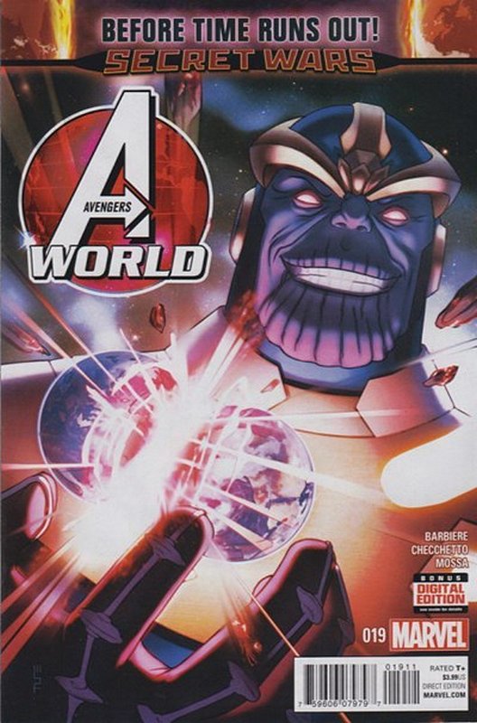 Cover of Avengers World (Vol 1) #19. One of 250,000 Vintage American Comics on sale from Krypton!
