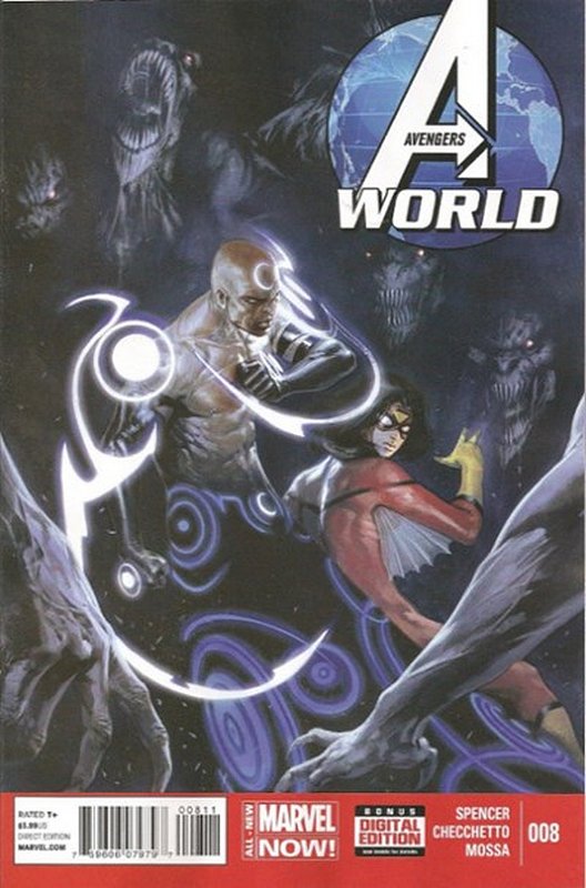 Cover of Avengers World (Vol 1) #8. One of 250,000 Vintage American Comics on sale from Krypton!