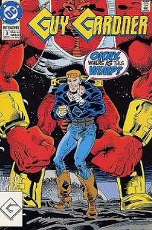Cover of Guy Gardner (Vol 1) #3. One of 250,000 Vintage American Comics on sale from Krypton!