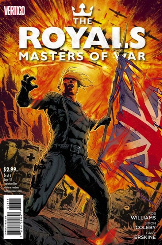 Cover of Royals: Masters of War (2014 Ltd) #6. One of 250,000 Vintage American Comics on sale from Krypton!