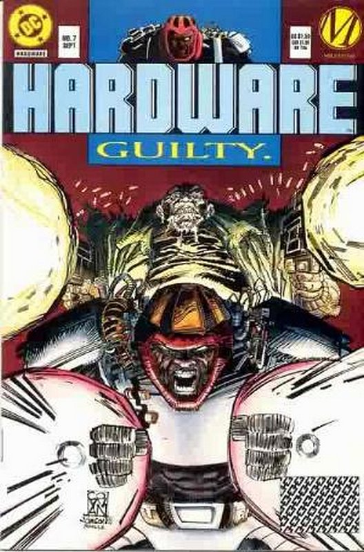 Cover of Hardware (Vol 1) #7. One of 250,000 Vintage American Comics on sale from Krypton!