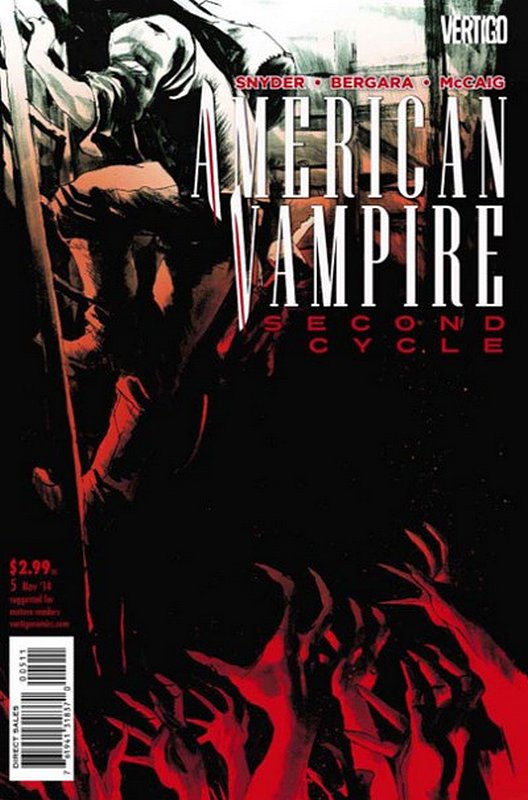 Cover of American Vampire (Vol 2) Second Cycle #5. One of 250,000 Vintage American Comics on sale from Krypton!