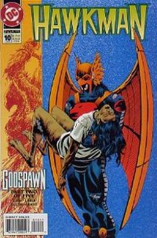 Cover of Hawkman (Vol 3) #10. One of 250,000 Vintage American Comics on sale from Krypton!