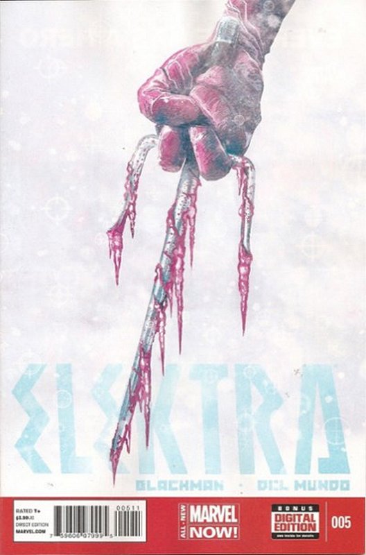 Cover of Elektra (Vol 3) #5. One of 250,000 Vintage American Comics on sale from Krypton!