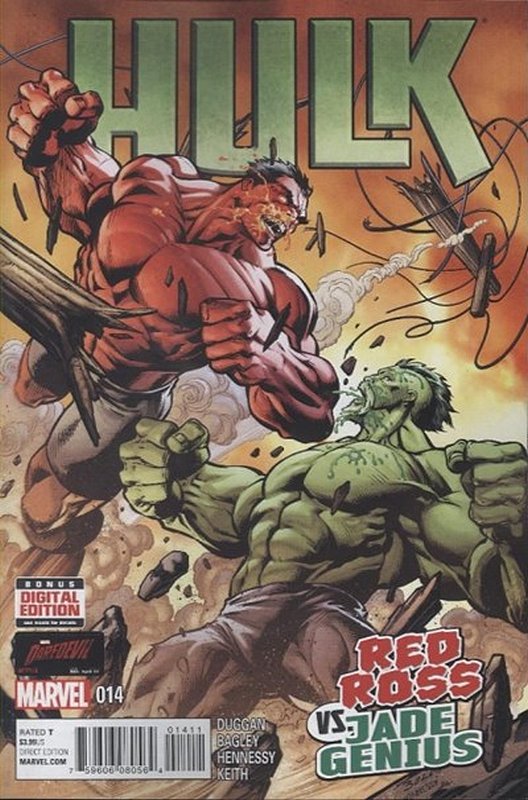 Cover of Hulk (Vol 1) #14. One of 250,000 Vintage American Comics on sale from Krypton!