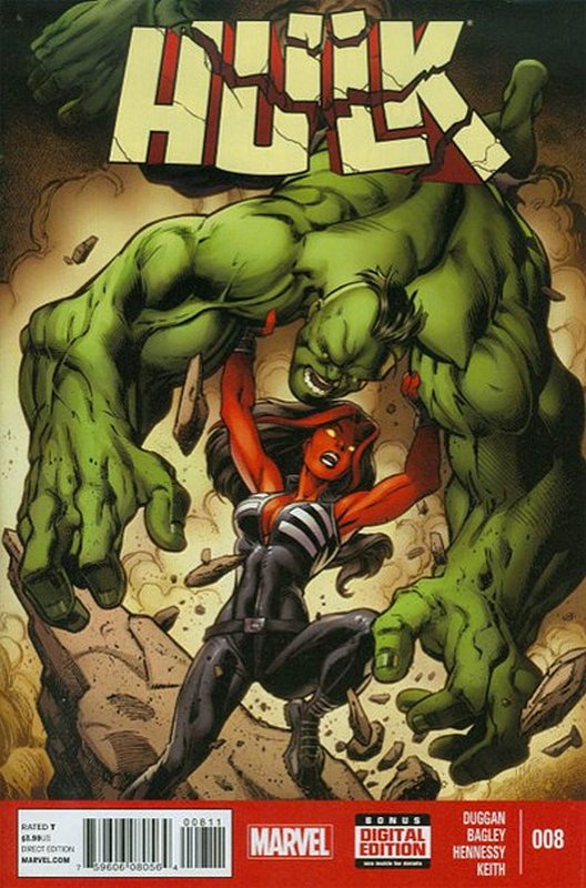 Cover of Hulk (Vol 1) #8. One of 250,000 Vintage American Comics on sale from Krypton!