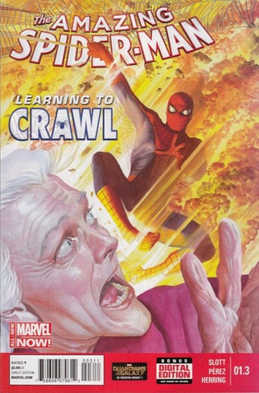 Cover of Amazing Spider-Man: Learning to Crawl (2014 Ltd) #3. One of 250,000 Vintage American Comics on sale from Krypton!
