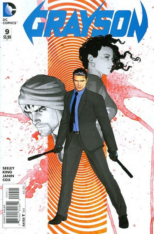 Cover of Grayson (Vol 1) #9. One of 250,000 Vintage American Comics on sale from Krypton!