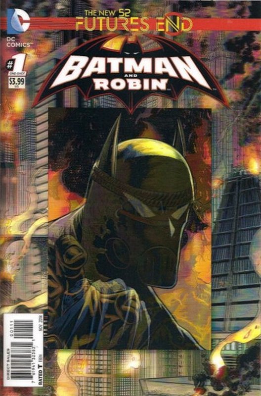 Cover of Batman and Robin: Futures End (2014 One Shot) #1. One of 250,000 Vintage American Comics on sale from Krypton!
