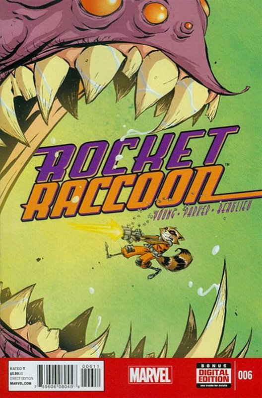 Cover of Rocket Raccoon (Vol 1) #6. One of 250,000 Vintage American Comics on sale from Krypton!