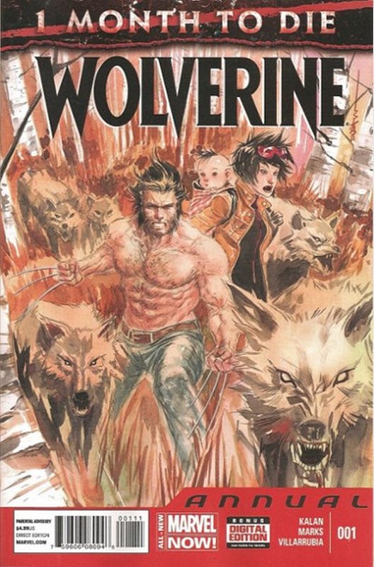 Cover of Wolverine Annual (2014) #1. One of 250,000 Vintage American Comics on sale from Krypton!