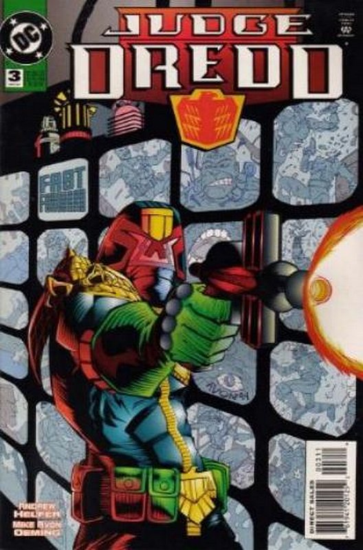 Cover of Judge Dredd (DC) (Vol 1) #3. One of 250,000 Vintage American Comics on sale from Krypton!