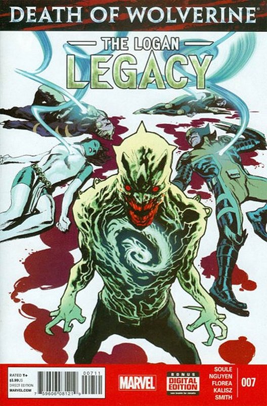 Cover of Death of Wolverine: Logan Legacy (2014 Ltd) #7. One of 250,000 Vintage American Comics on sale from Krypton!