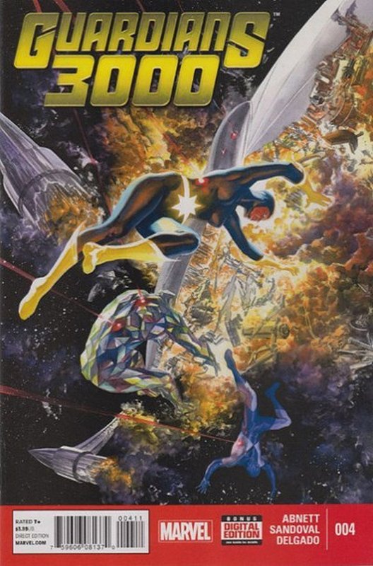 Cover of Guardians 3000 (Vol 1) #4. One of 250,000 Vintage American Comics on sale from Krypton!