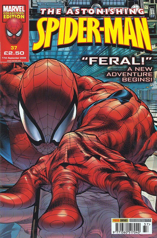 Cover of Astonishing Spider-Man (Vol 2) (UK) #37. One of 250,000 Vintage American Comics on sale from Krypton!
