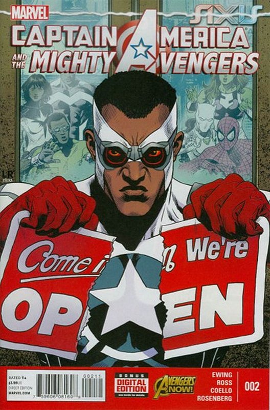 Cover of Captain America & Mighty Avengers (Vol 1) #2. One of 250,000 Vintage American Comics on sale from Krypton!