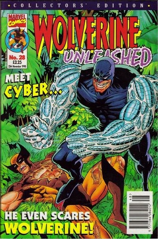 Cover of Wolverine Unleashed (Vol 1) (UK) #28. One of 250,000 Vintage American Comics on sale from Krypton!