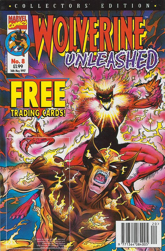 Cover of Wolverine Unleashed (Vol 1) (UK) #8. One of 250,000 Vintage American Comics on sale from Krypton!